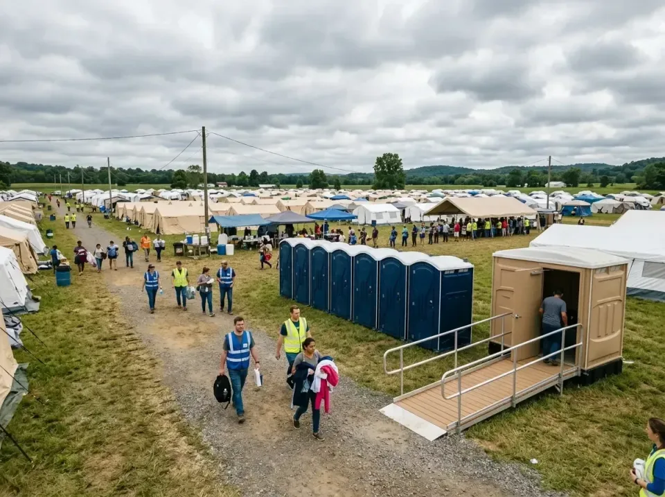 disaster-relief-camp-restrooms-010 — frequently asked questions, Dumpster & Portable Bathrooms Rental in Bluffton, OH